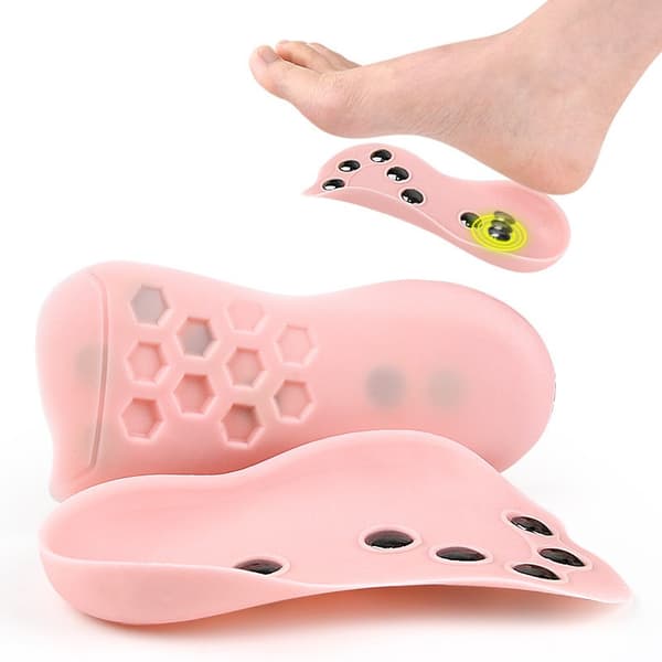 Magnetic Arch Support Insoles - Flat Foot Correction & XO-Leg Adjustment