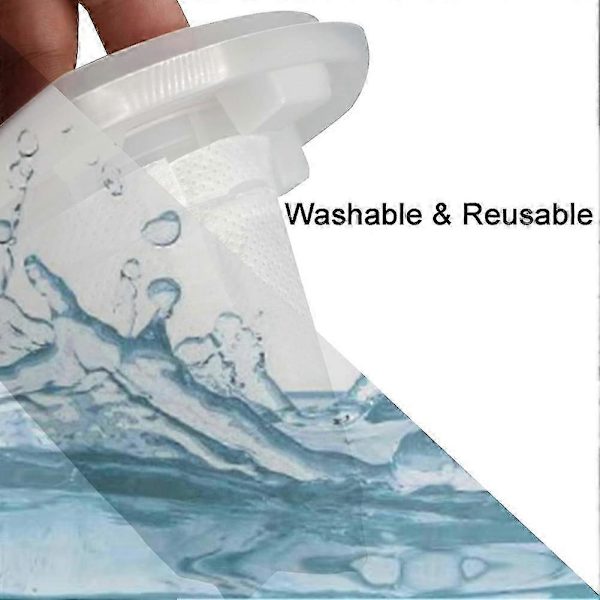 6-pak erstatningsfilter til Black & Decker Dustbuster CHV1410L