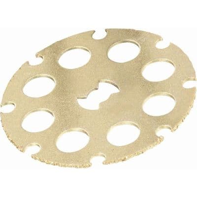 Hårdmetalskæreskive - Skæreskive til træ og PVC, 38 mm diameter, til multifunktions-rotationsværktøj
