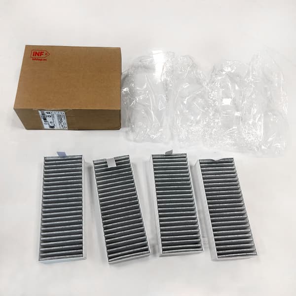 4-pak emhættefiltre kompatible med Bosch HEZ9VRCR0 17004805