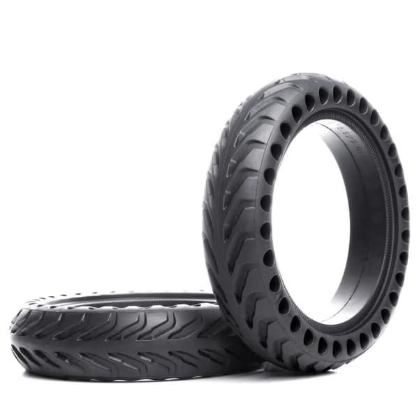 8.5 Inch Honeycomb Solid Tire Compatible with Xiaomi M365 Electric Scooter - Puncture-Proof & Shock-Absorbing 2-Pack 2-pack