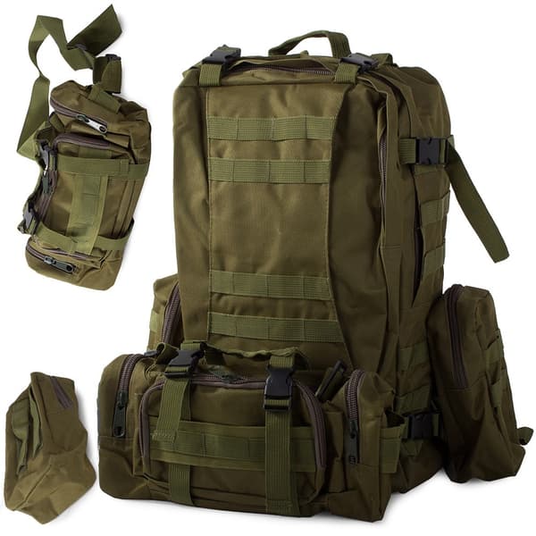 Military Bag / Backpack - 48.5L Green