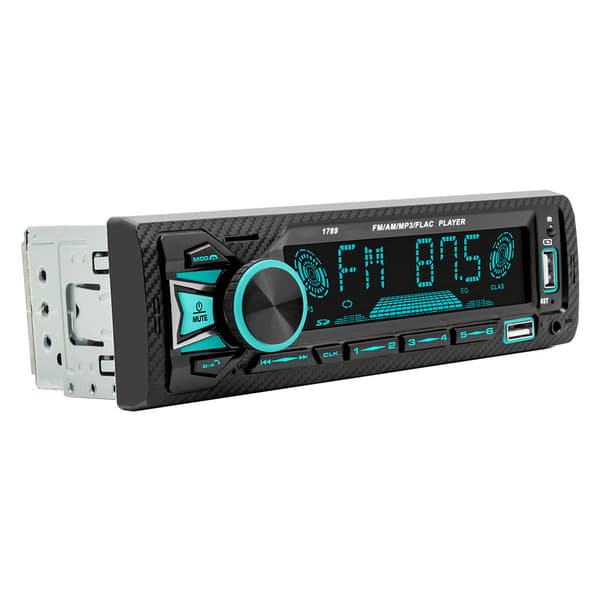 Bil Bluetooth MP3-spelare Dubbel USB-laddare Multifunktionell Bilradio CD DVD