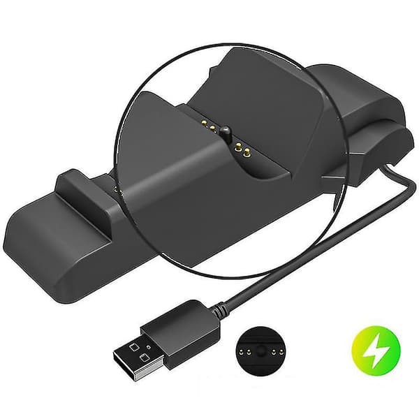 Ps5 Controller Ladestation Dobbelt Ladestation Kompatibel Med Playstation 5 Gamepad
