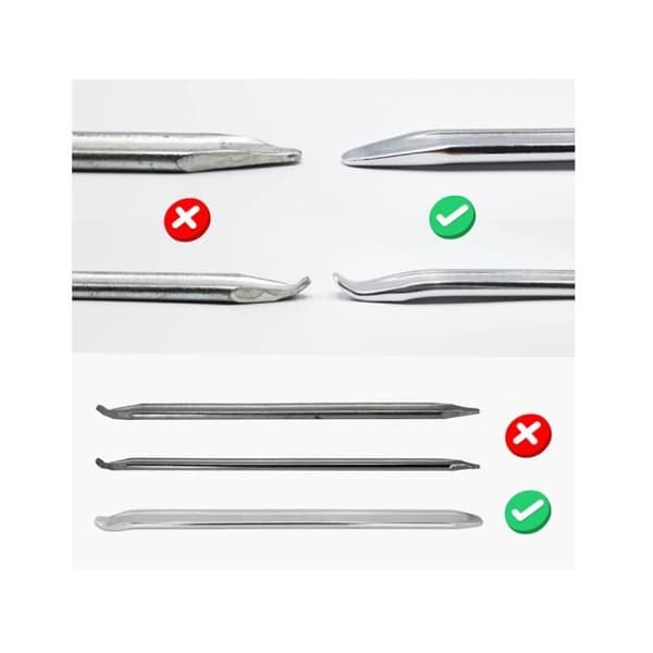 Däckjärn - 30cm - Metall - Ergonomisk - Höghållfast legering