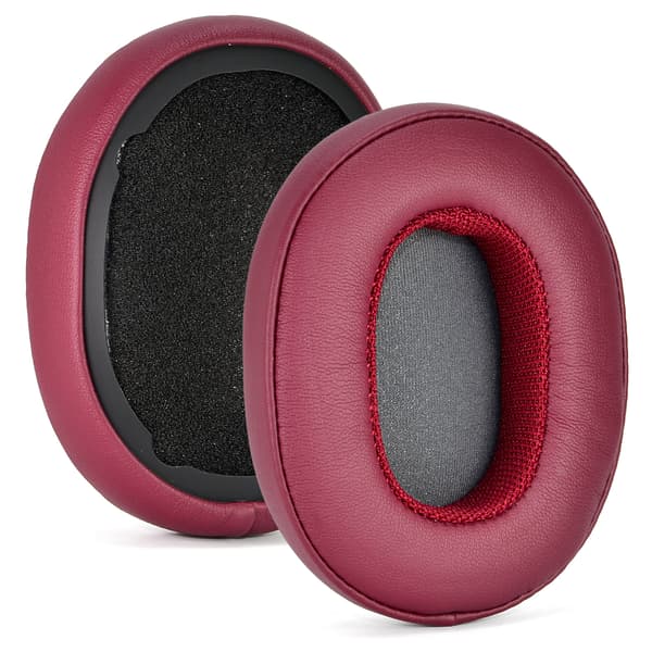 Erstatningsørepuder til Skullcandy Crusher Wireless/Crusher ANC/Hesh3, 2-pak Mørkerød