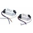 LED-transformator for taklampe 18–24W - DC-kontakt - Pakke med 2 - Integrert sikkerhet