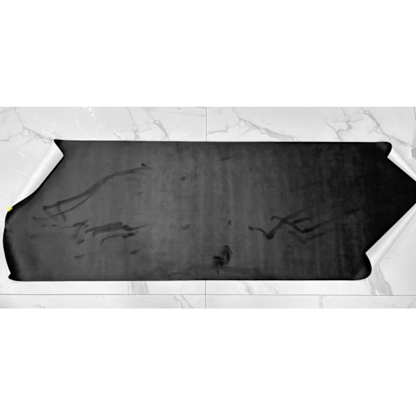 Self-adhesive Suede Fabric Patch Black XL coffee