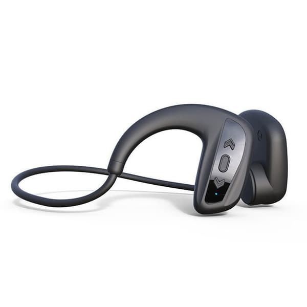 Knogleledningssportshovedtelefoner - IP68 - Svømning, 32 GB Indbygget MP3-afspiller, Bluetooth 5.4 - Sort Bluetooth-headset