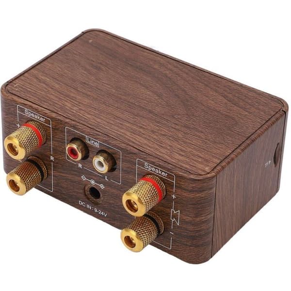 Mini Bluetooth 5.0 stereo HiFi digital 2-kanals 50W effektförstärkare med USB-ingång