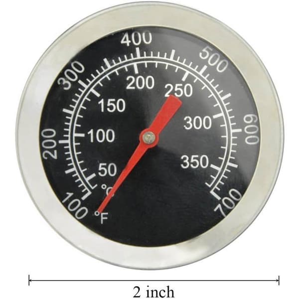 Kulgrilltermometer, 52 mm rustfrit stål pizzaovntermometer, reservedele