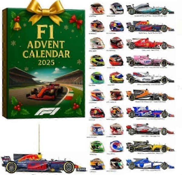 2025 Superbil Julekalender Blind Box Juletræspynt