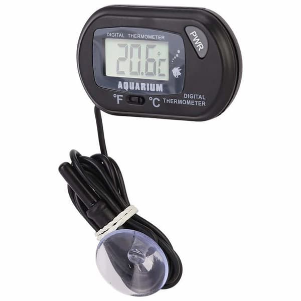LCD Digital Termometer - Hög Noggrannhet - Område -50 till 70 ℃ - Sugkopp Ingår