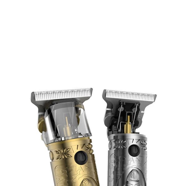 Electric Hair Clipper and Trimmer in Stylish Retro Design Bronze