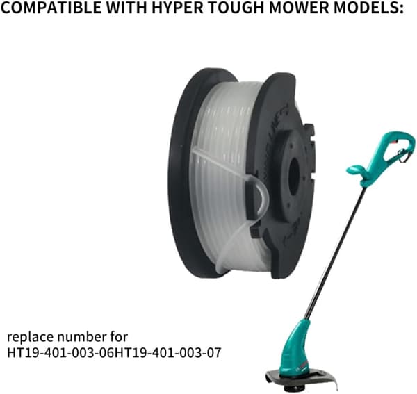 Greenworks Gressklipper Erstatningsspole Grå Dobbel Lag Nylon Gressklipper Erstatningsspole