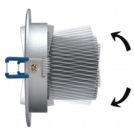 Innfelt 3W LED Spotlight Tak Downlight LED Kald Varm