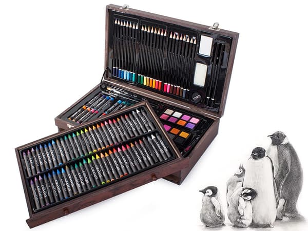 Kids' Painting Box 143-piece - Draw & Paint