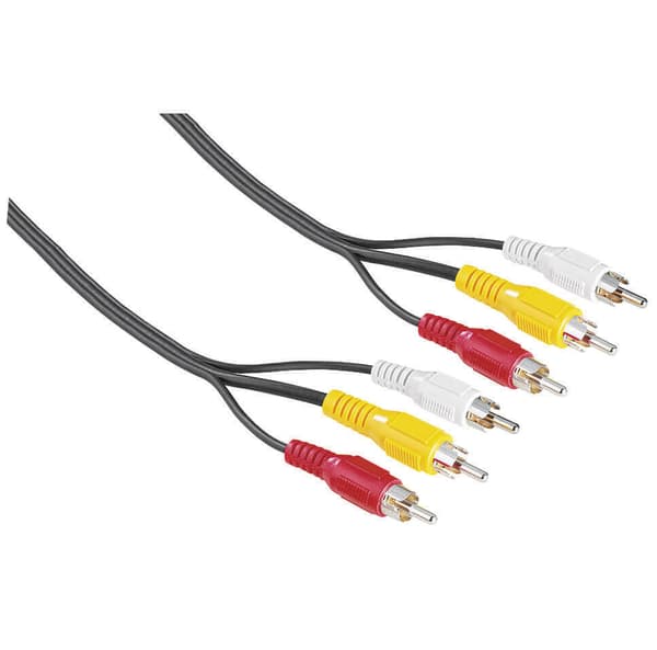 R Kabel 3xRCA-3xRCA 2 m 3xHan-3xHan