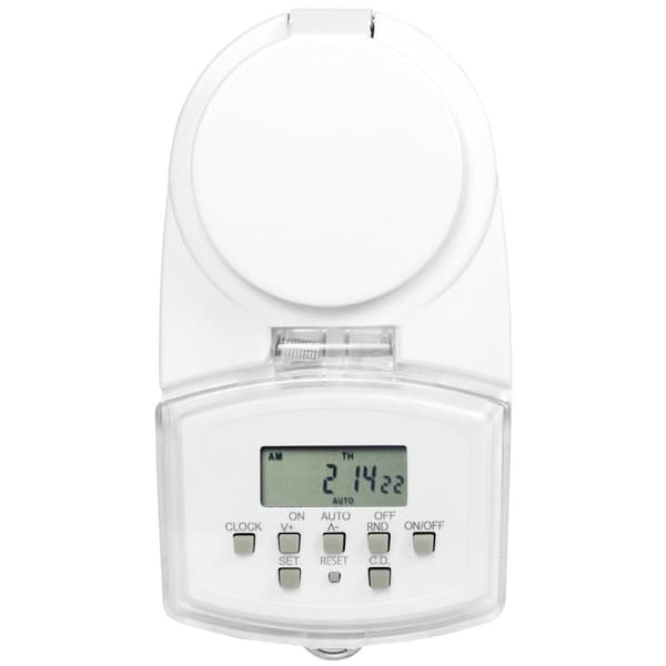 Digitaalinen ulkoajastin 1800W IP44