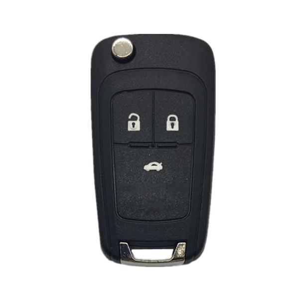 3-button car key shell for Buick/Opel/Chevrolet Black
