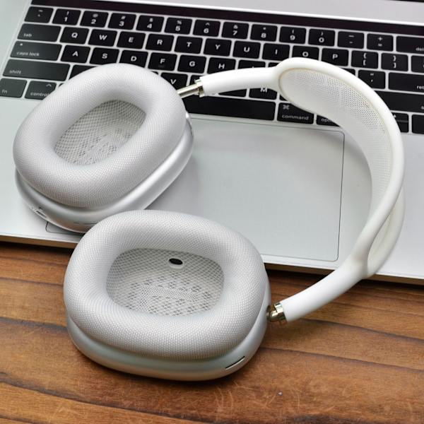 Øreputer til AirPods Max - Apple Stoff & Silikon Sølv Blue