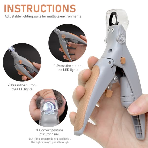 Pet Nail Clippers and File