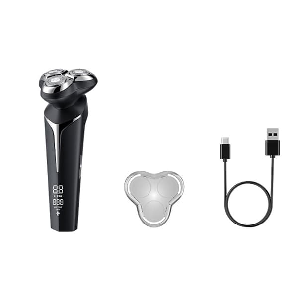 Elektrisk barbermaskin med digitalt display - Glatt barbering
