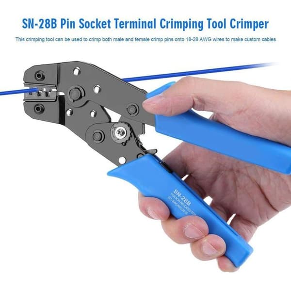 Krympetang - SN-28B Pin Socket Terminal Krympetang til JST-SM & Dupont