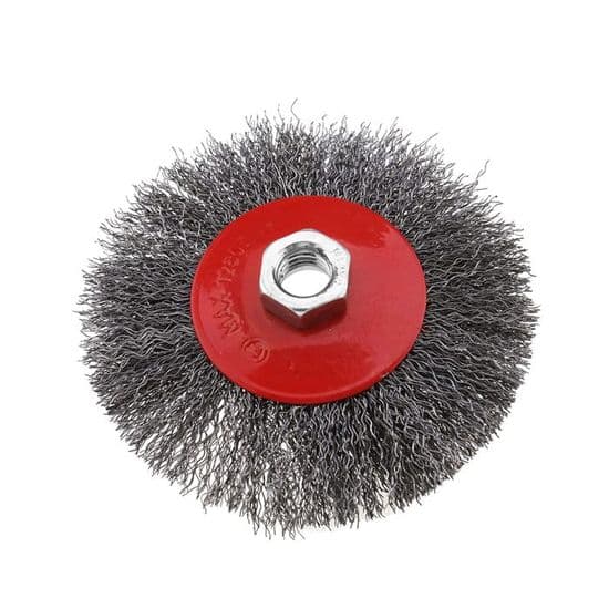 Stålborste för vinkelslip M14 - 11,4 cm