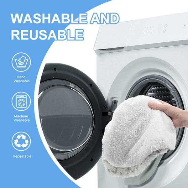 Pakke med 4 erstatningsklude til Bissell Powerfresh dampmoppe 1940180614401544, vaskbar.