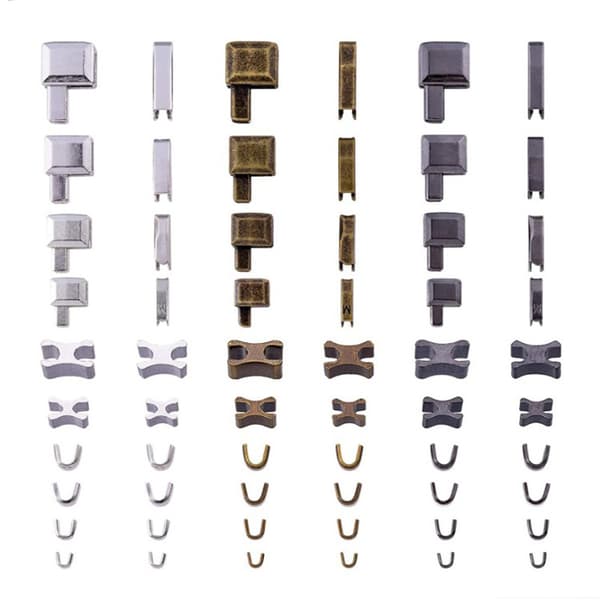 60 Pcs Zipper Repair Kit, Replaceable Metal Zipper Sliders (Size 3, 5, 8, 10)