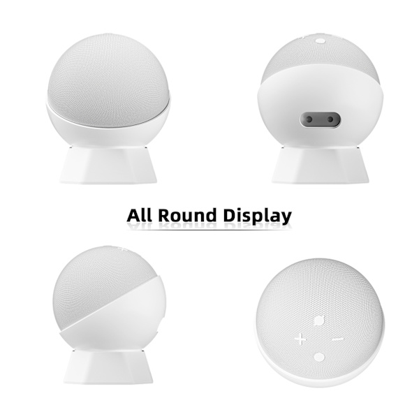Silikoneetui til Echo Dot 5. generation Hvid White