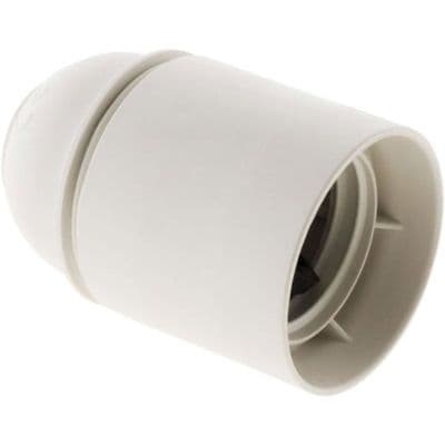 E27 Termoplastsockel - Vit - Takmontering - Energiklass A