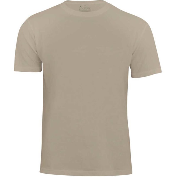 T-Shirt utan tryck i bomull Vit XL