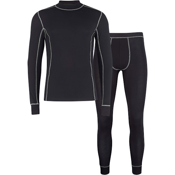 Underställ Herr Bambu 2-Pack Svart XL