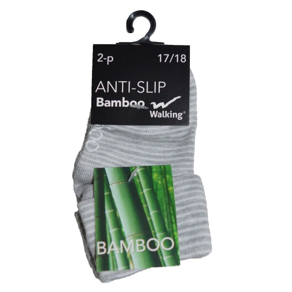 Halksockor Bambu Baby 8-Pack Svart/Vit 19-21 (9-12 Mån)