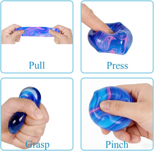 Squishy stresskube anti-stressbold til voksne, langsomt tilbagevendende sensorisk legetøj til kontor og hjem Green 3cm