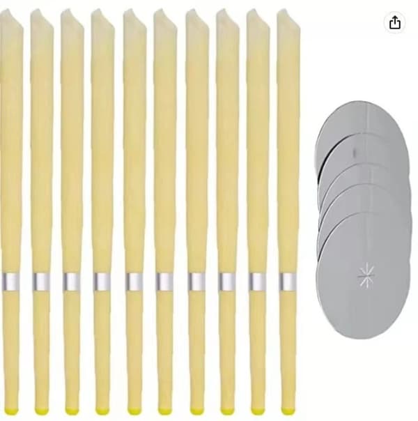 10-pack Öronljus av Bivax – Aromaterapi & Avkoppling