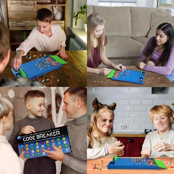 Brain-Training Code Cracking Board Game - Logic Game and Thinking Game for Two, Smart and Entertaining