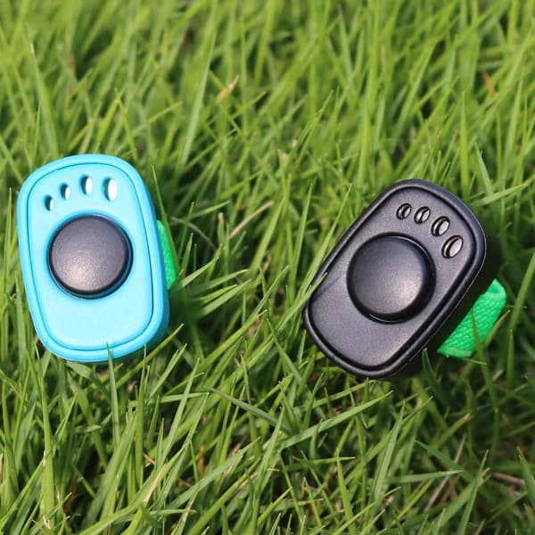 Hundklicker Set 2-pack – Träningsklicker för valp och katt, justerbar