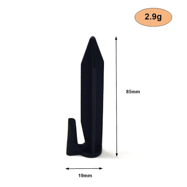 20-pack Cable Pegs, Ground Fixings, Robotic Lawnmower Accessories, Cable Installation Hooks, Garden