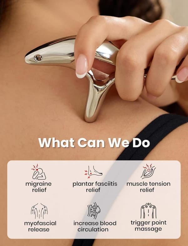 Gua Sha Triggerpunkt Massager – Dybvævsmassage & Akupressur for Hele Kroppen