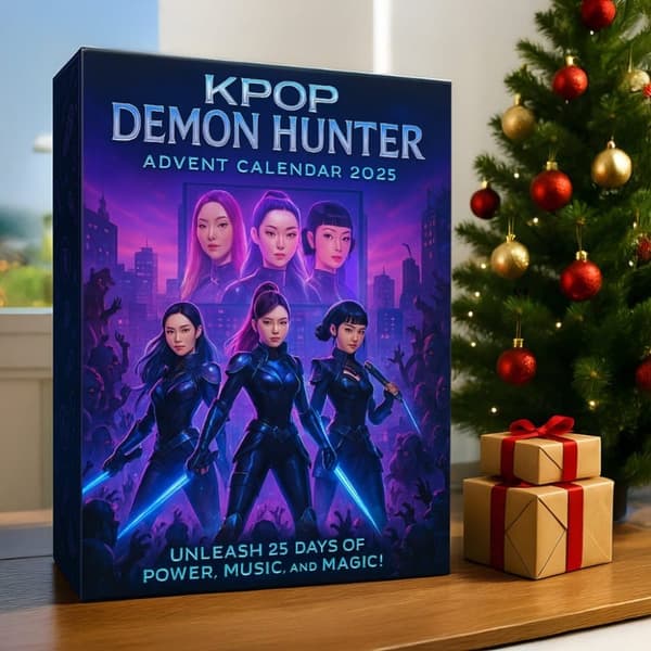 K-Pop Adventskalender 2026 Demon Hunter – 24 st 2D Akryl Nyckelringar