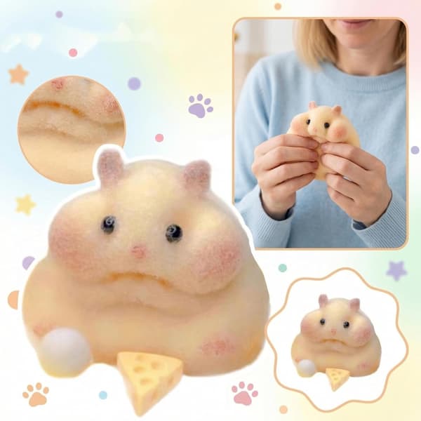 Squishy Fidget Legetøj – 6-delt Squishy Legetøjssæt til Børn og Voksne
