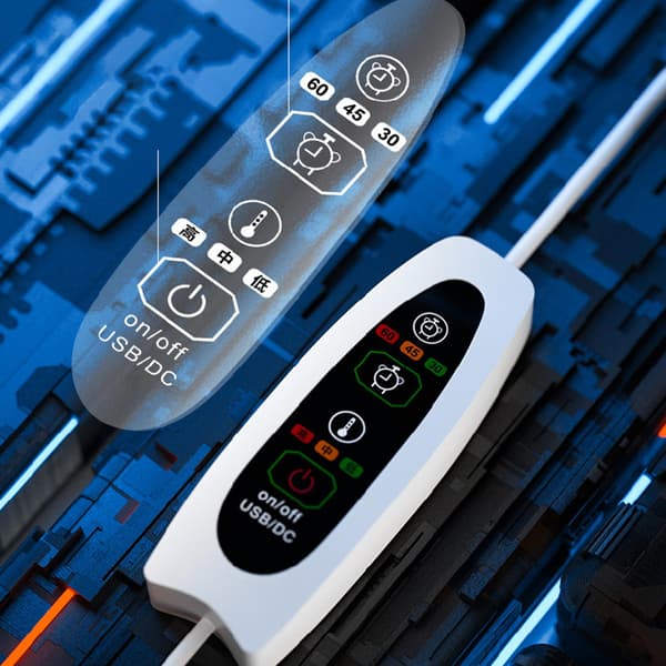 Bærbar USB-loftventilator med fjernbetjening, 3 hastigheder, timer, miniteltventilator til camping og terrasserejser White USB plug-in