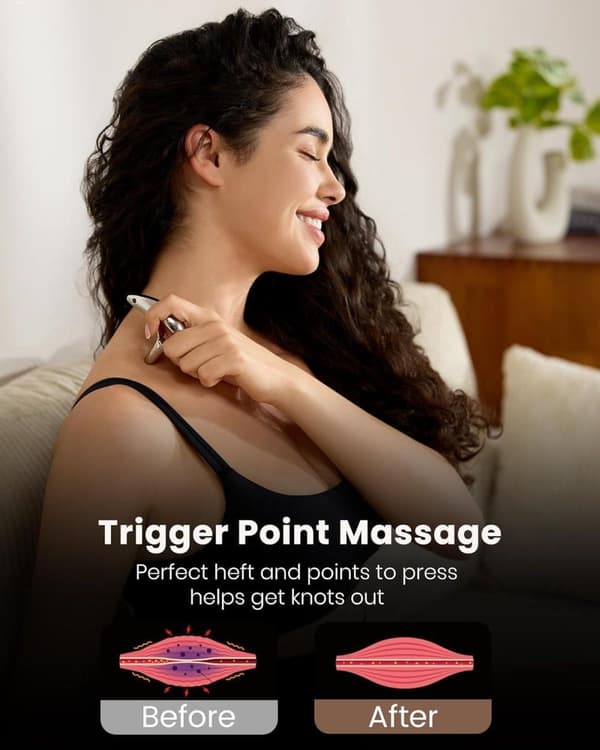 Rustfrit stål Gua Sha & triggerpunkt massageværktøj 2-pak – Fascia release & lymfedrænage