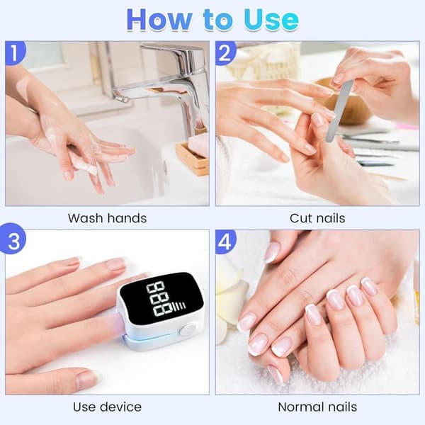 Nagelsvampslaser, Nagelreparation för tår, Säker och effektiv hembehandling, Lasernagelterapi