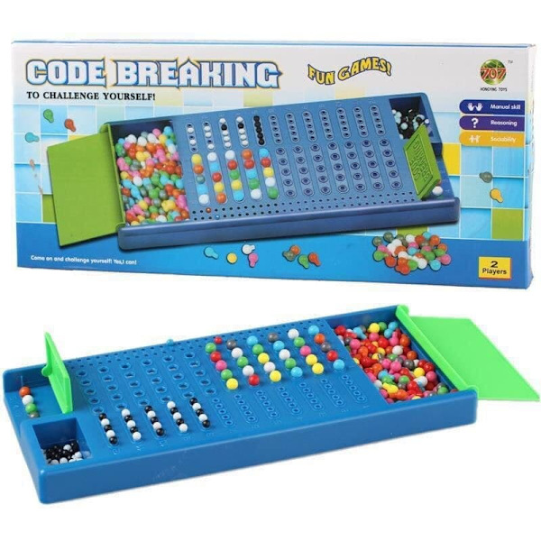 Brain-Training Code Cracking Board Game - Logic Game and Thinking Game for Two, Smart and Entertaining