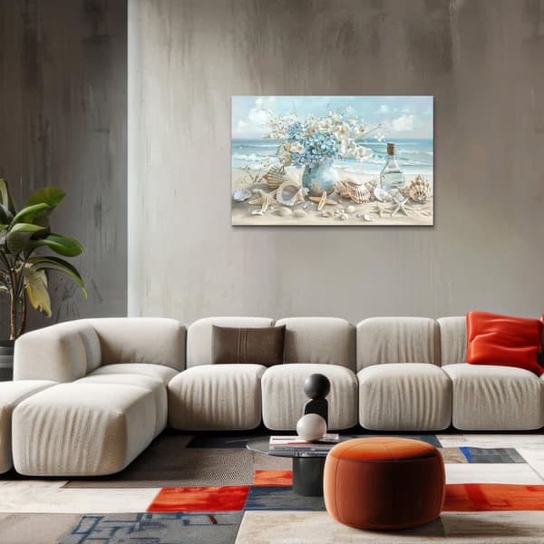 Diamond Painting – 5D Full Drill DIY Wall Art (30×40 cm), Beach Theme