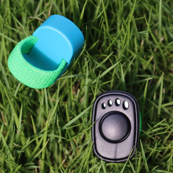 Hundklicker Set 2-pack – Träningsklicker för valp och katt, justerbar